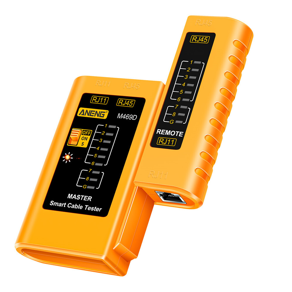 Networks Cable Tester Ethernet RJ45 RJ11 LAN Wire Telephone Cable Testing Tool