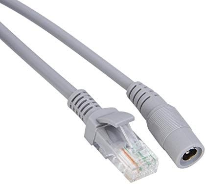 15M/50ft Ethernet Cable Cat5e Network LAN/Power Extension Cord for CCTV Security