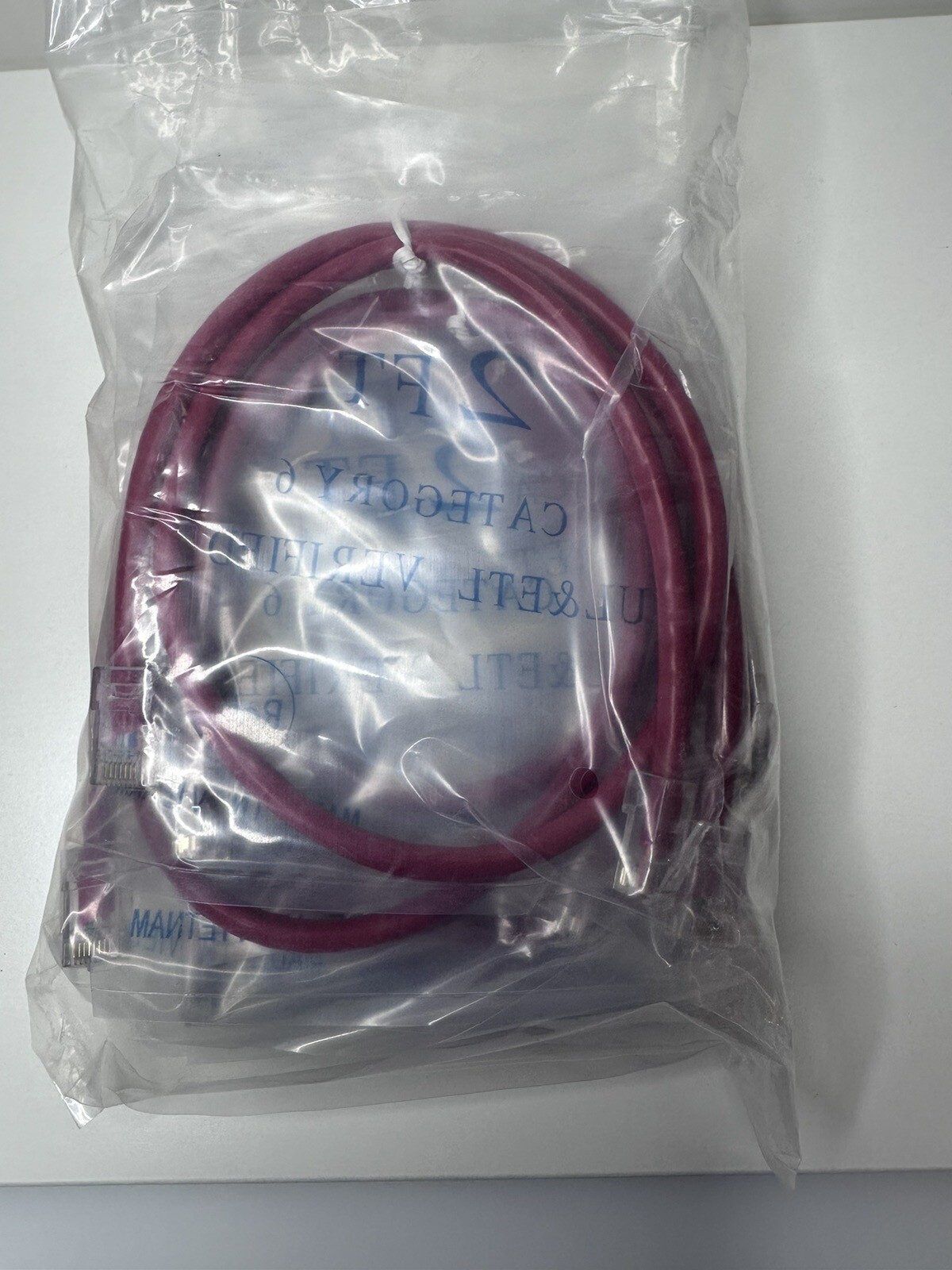 2ft Category 6 Ethernet Cable CAT 6 UL & ETL Verified RoHS NEW / Pack of 10 (10)