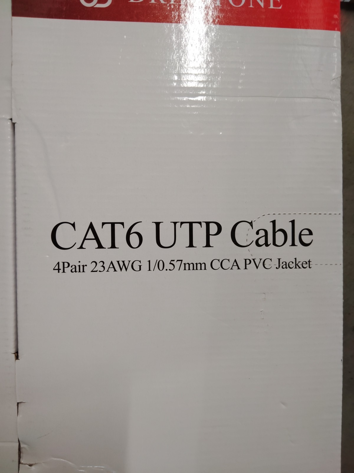 CAT6 1000FT UTP Blue Color Cable 4pair 23AWG Premium Communication Cable