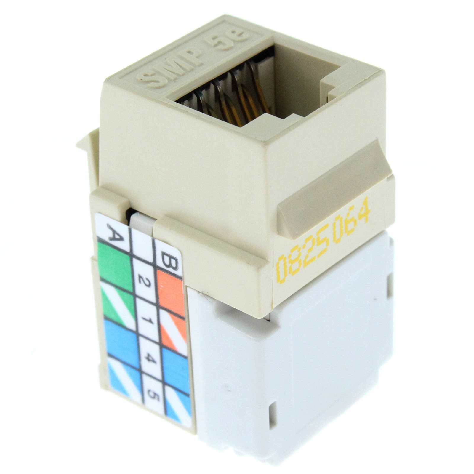 SMP DATA KMJA5E00 UNIVERSAL KEYSTONE CATEGORY 5E JACK, CAT5E JACK (50 PACK)