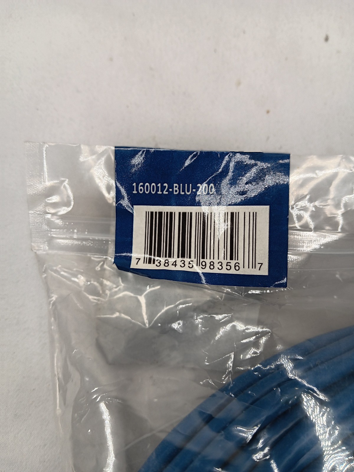Cat 6a Shielded Ethernet Cable – 200FT Blue SSTP/SFTP Patch Cord 160012-BLU-200