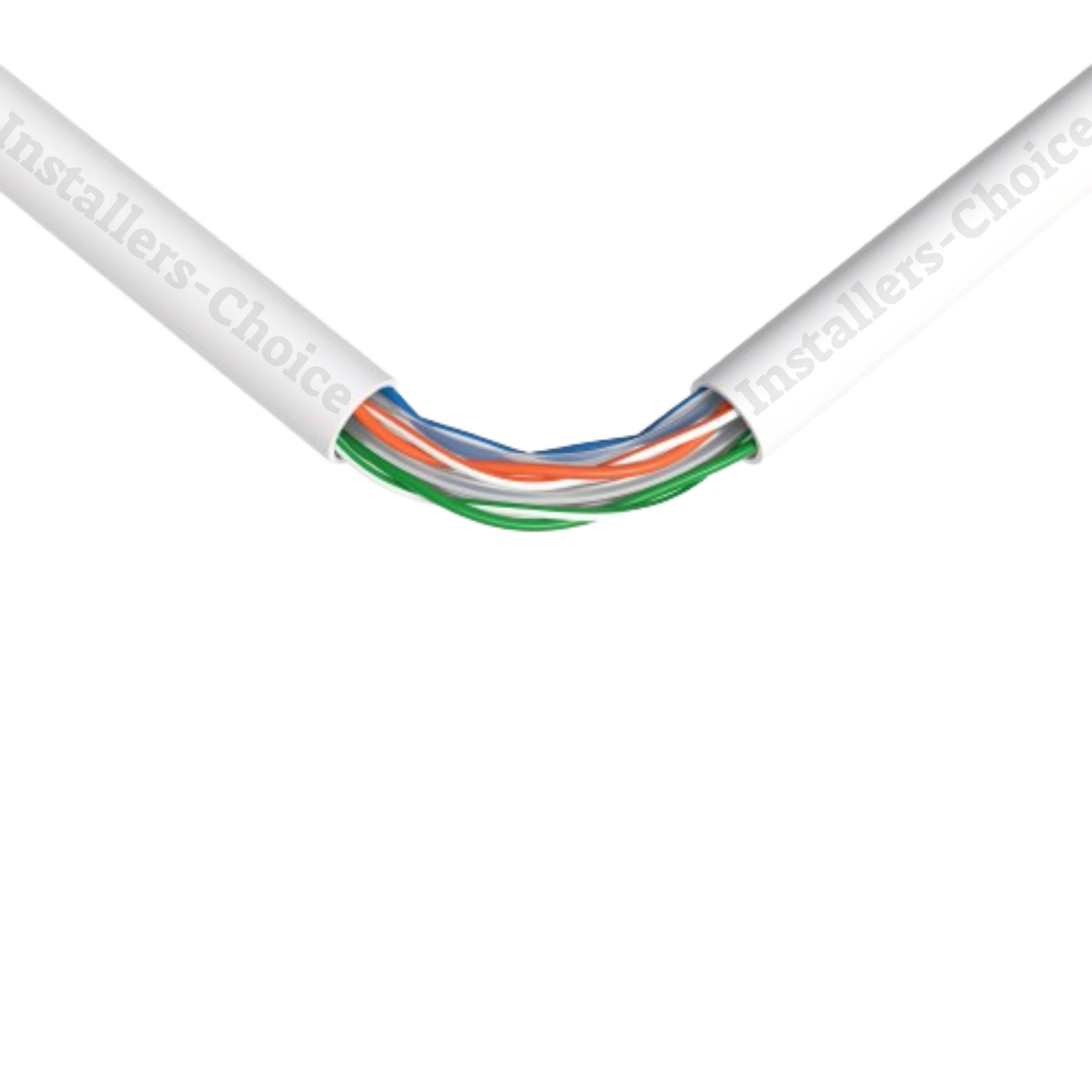 Cat6 1000FT CCA UTP Solid White Ethernet Cable – LAN Network Bulk 23 AWG RJ45