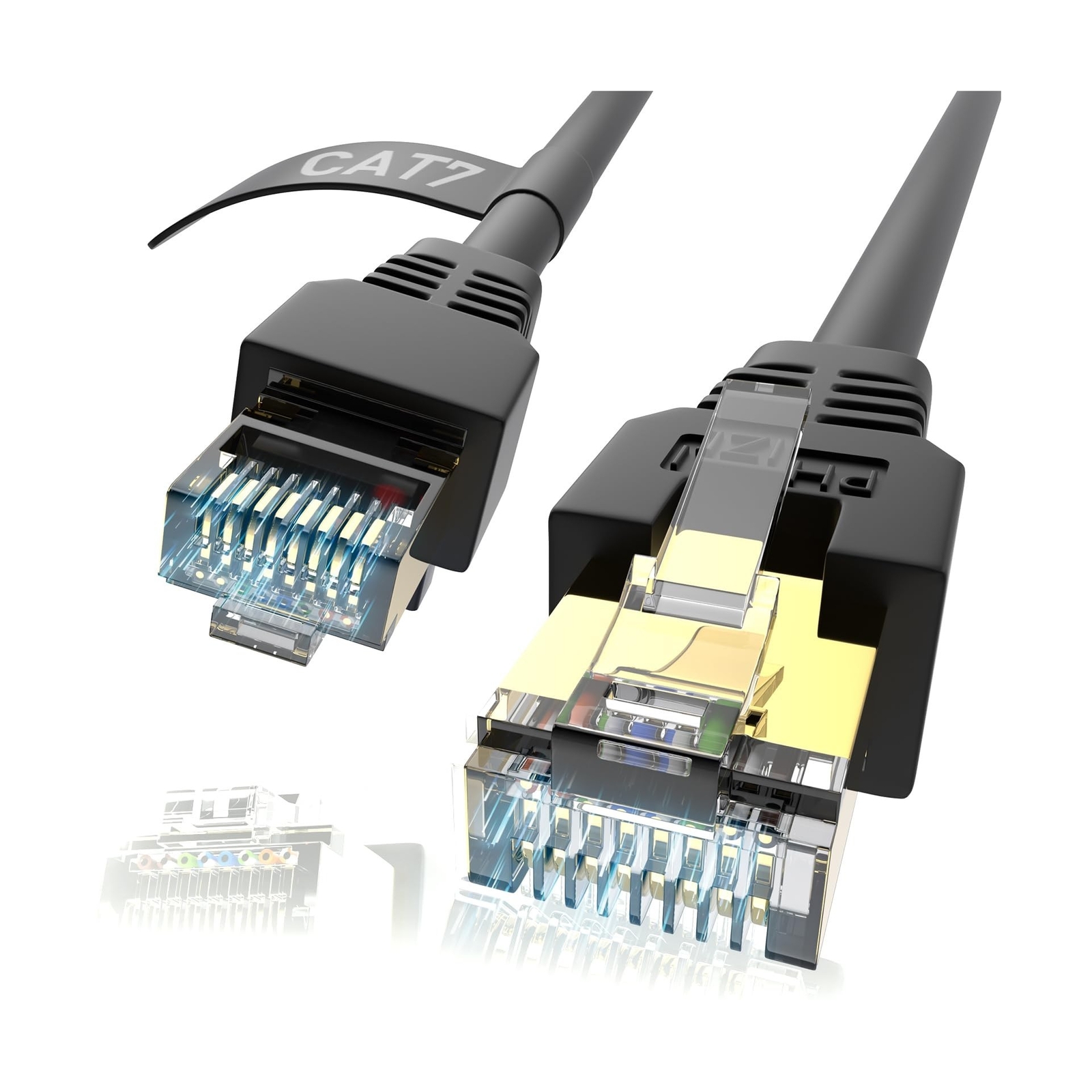Ethernet Cable 400ft Cat7,Outdoor 15Ft 50Ft 100Ft 125Ft 150Ft 175Ft 200Ft 225…