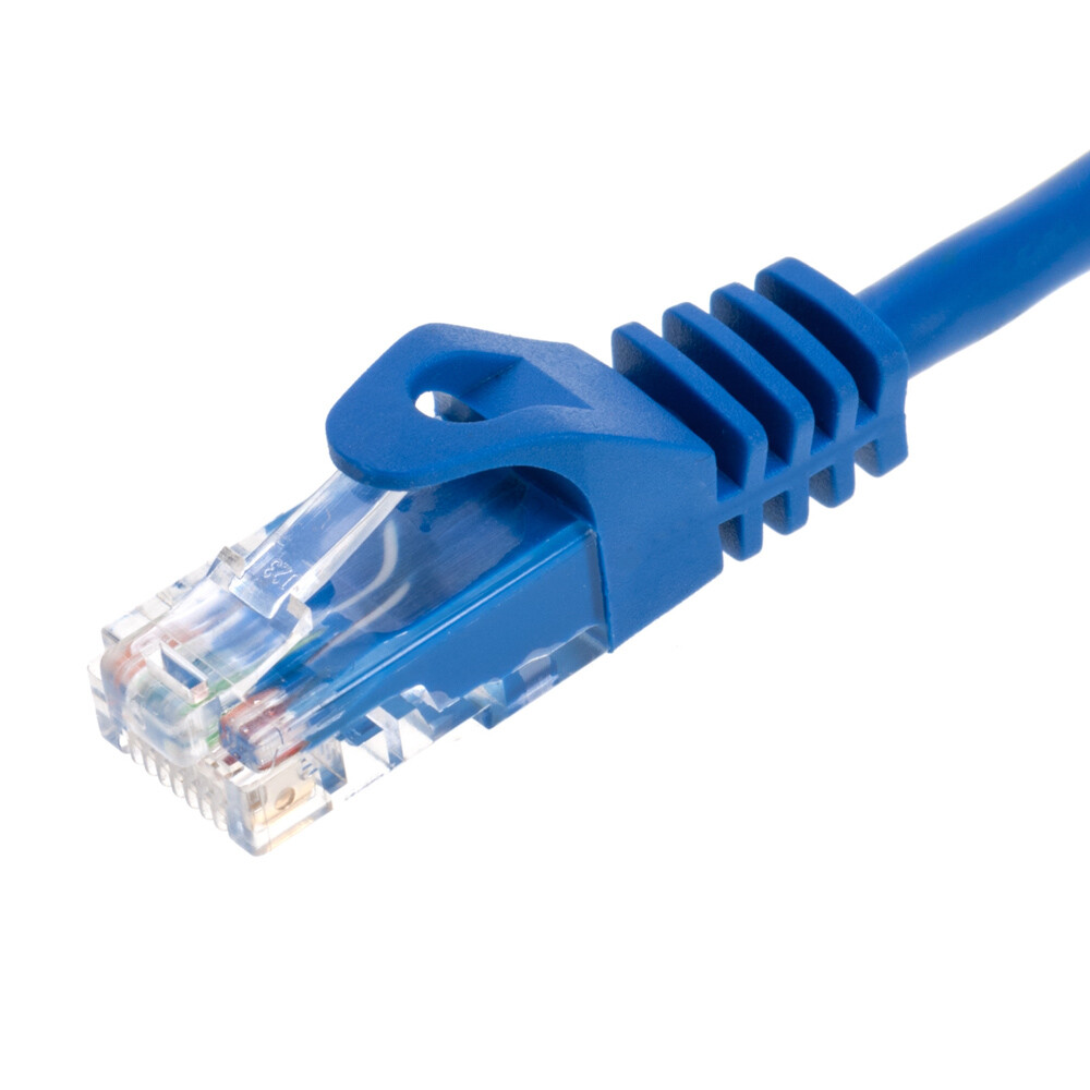 CAT6e / CAT6 Network Patch Cable RJ-45 Ethernet LAN Cable Blue 25FT – 200FT LOT