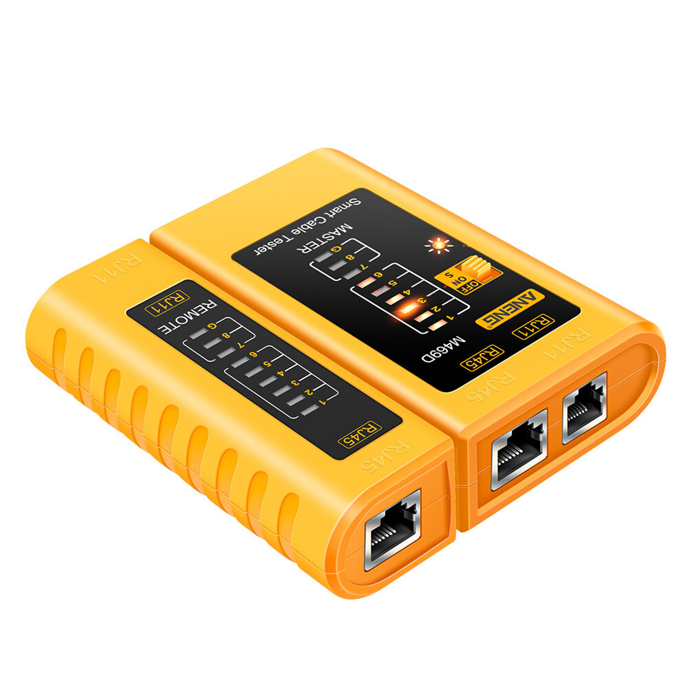 Networks Cable Tester Ethernet RJ45 RJ11 LAN Wire Telephone Cable Testing Tool