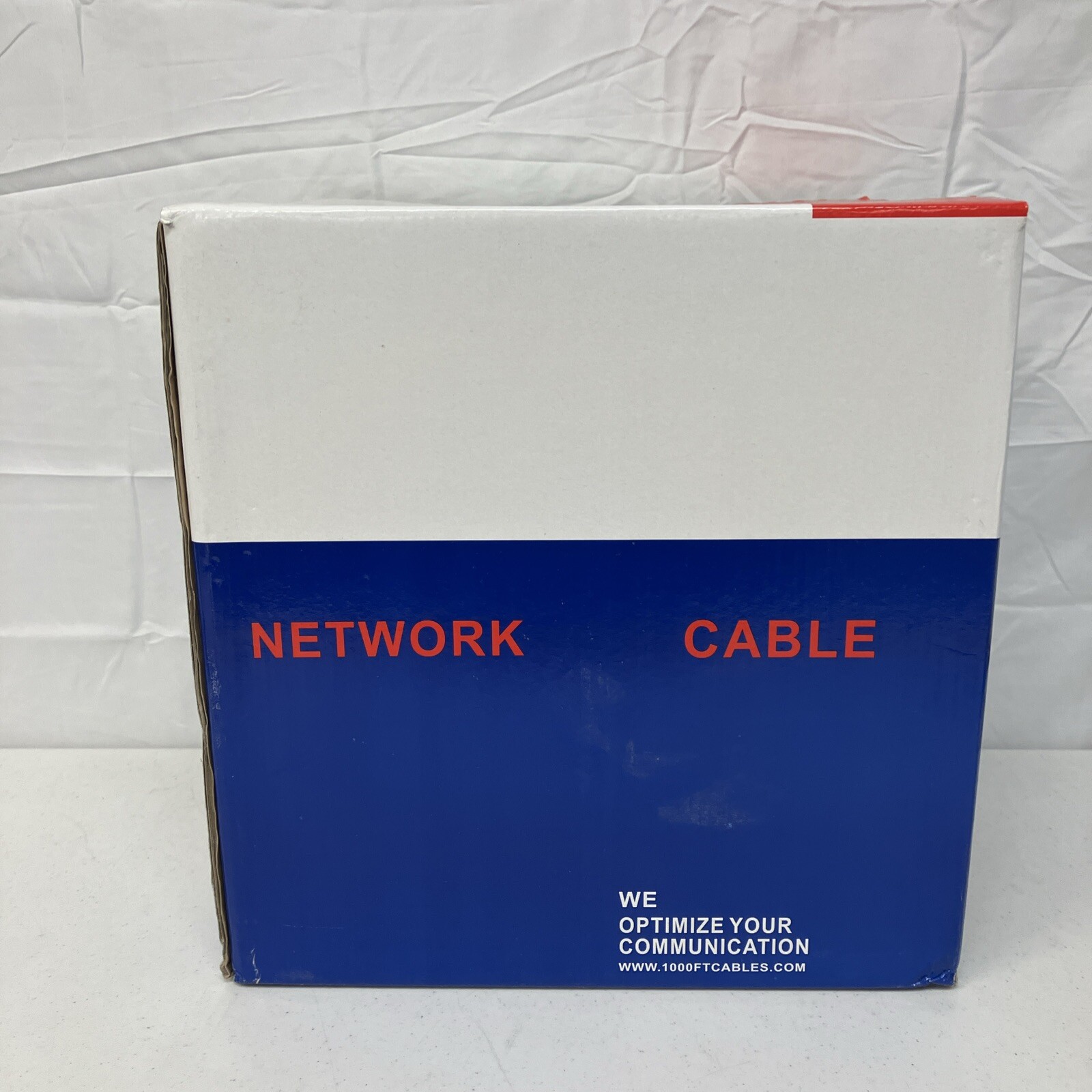 50’+ Cat6 550mhz Cmp Plenum UTP 4-Pair 23 Awg Ethernet Cable Network Cable White