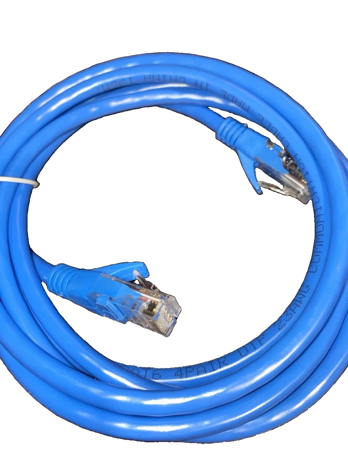 Cat6 Copper Ethernet Patch Cable RJ-45 to RJ-45 Blue 2 m Universal