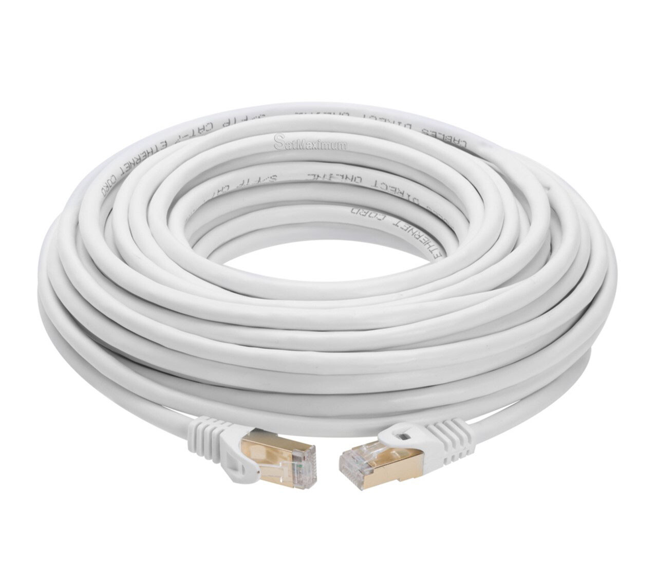 Cat7 S/FTP Ethernet Patch Cord Copper LAN Network Wire 50FT-200FT Multi LOT