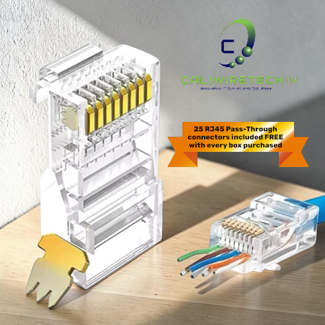 Cat6 Cable 1000ft 23AWG Solid 4 Pair Bulk Cat 6 Ethernet Cable (UTP CMR)