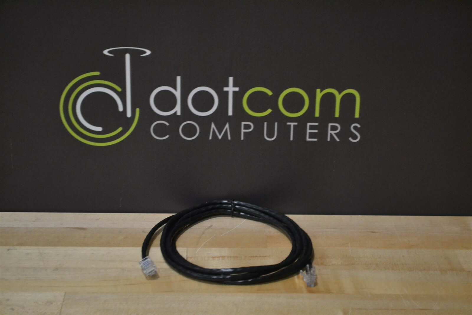 Lot of 50 New 7-Foot 350 MHz Category 5E Patch Cord (UTP) Black Cat5 Cat5e RJ45