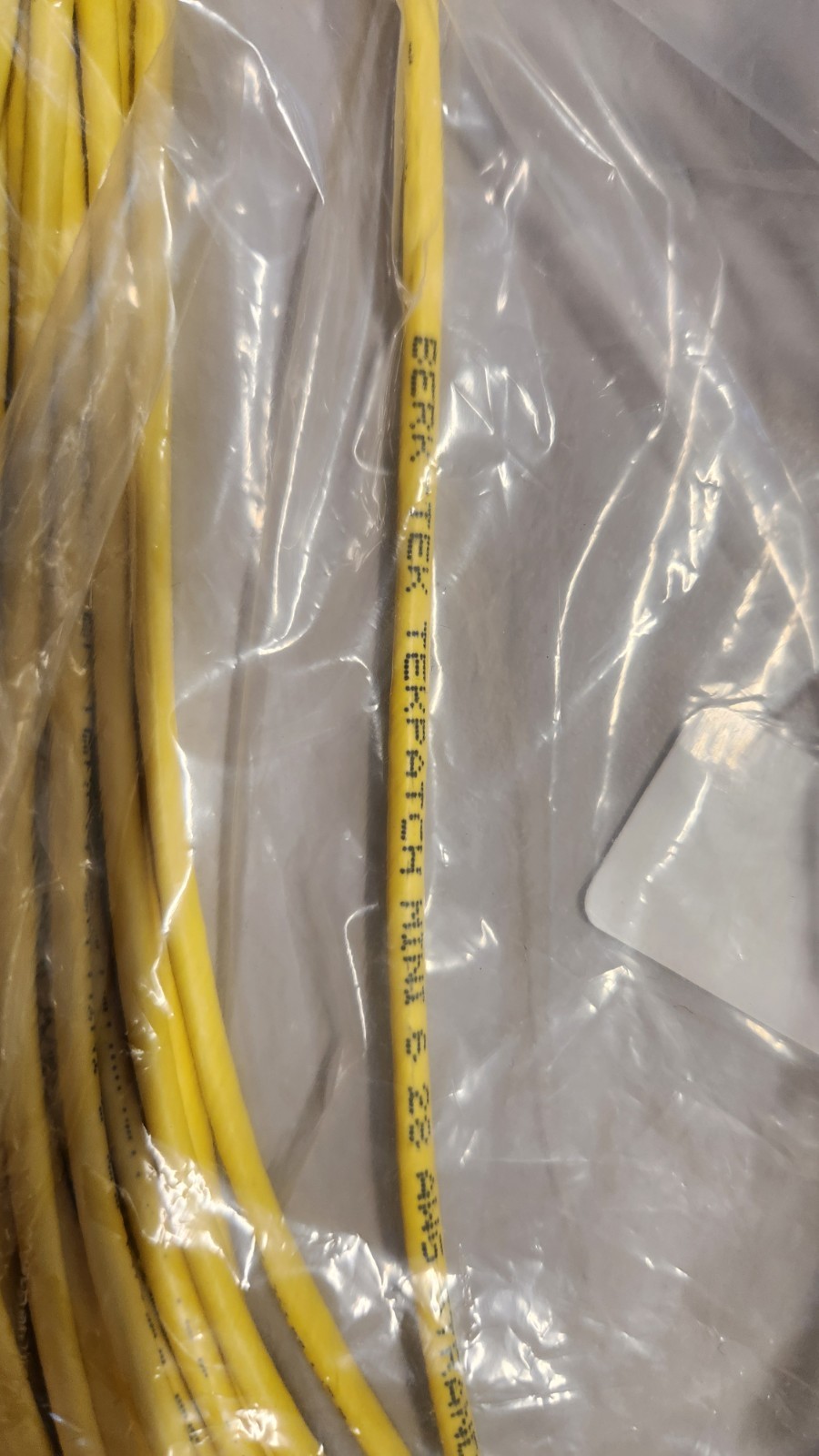 10 Pack of Leviton Berk-Tek TekPatch Mini-6 28AWG Patch Cable