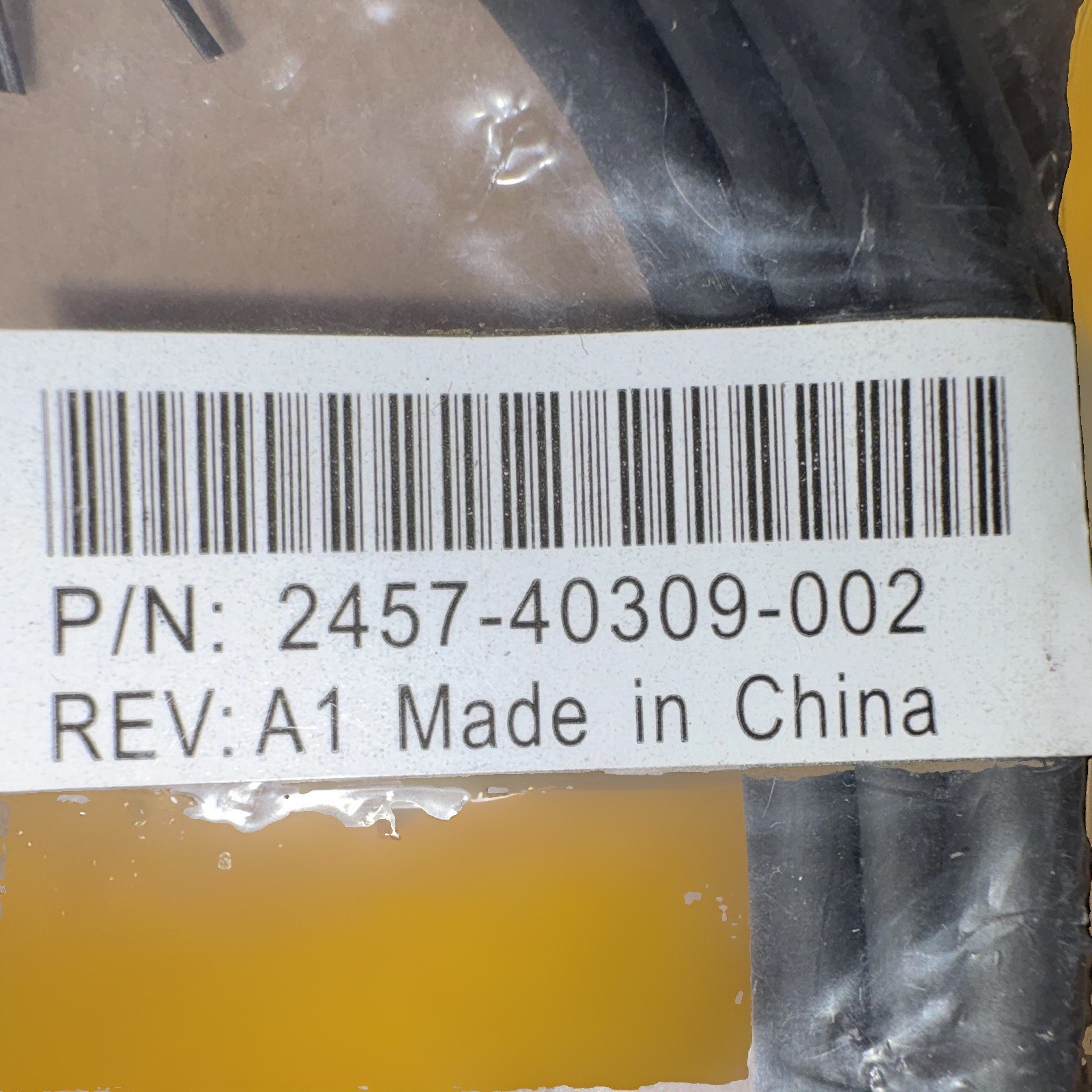Polycom 2457-40309-002 5ft RJ-45 Male to Male Ethernet Patch Cable Black