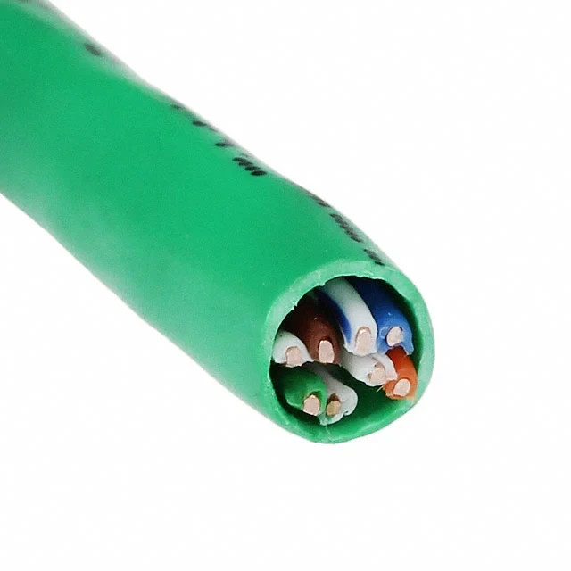 GREEN Prysmian GenSPEED 10 MTP Cat 6A, 23AWG, Plenum, U/UTP 1000′