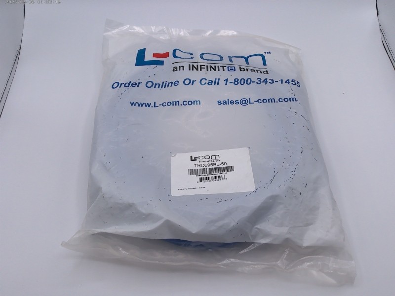 Premium Cat 6 Cable, RJ45 / RJ45, Blue 50.0 ft TRD695BL-50 New