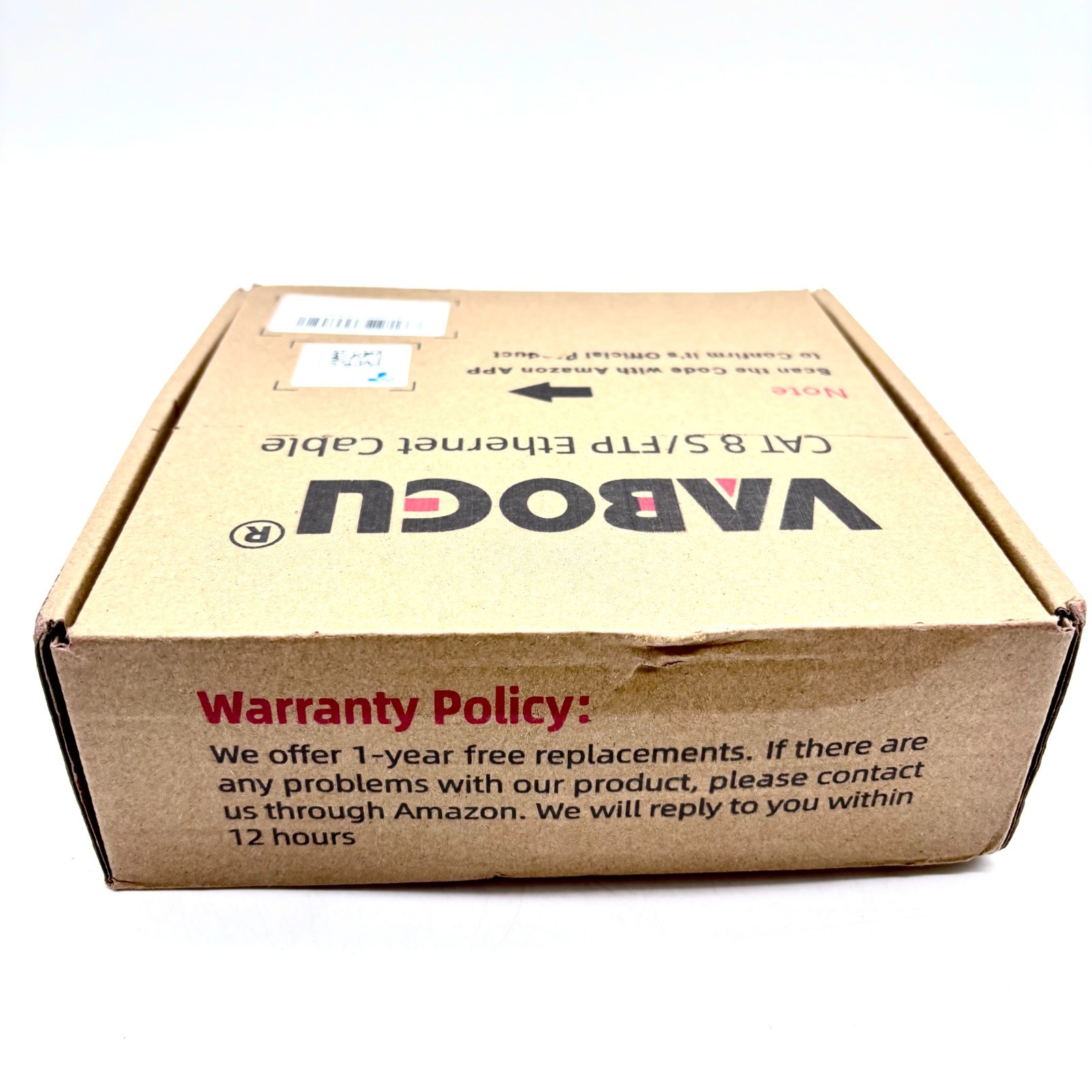 VABOGU 100 Feet Indoor and Outdoor Cat 8 S/FTP Ethernet Cable