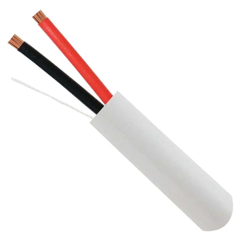 Sound Audio Cable 14 AWG 2 Conductors 41 Strand 500 Feet PVC Jacket White