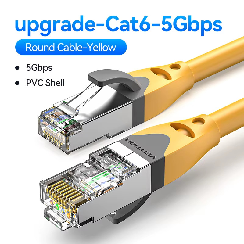 Cat6A Ethernet Cable 10Gbps Network Patch Cable Lan RJ45 For Laptop PC PS4 Inter