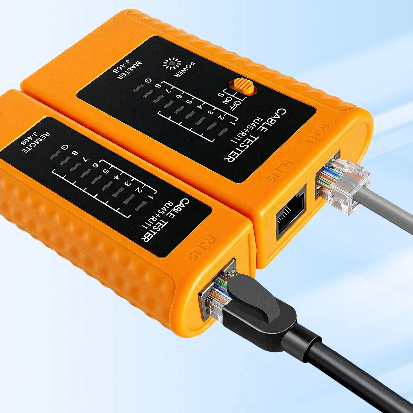 LAN Ethernet Cable Tester for RJ45 RJ11 Cat5e Cat6 Cat7 Networks