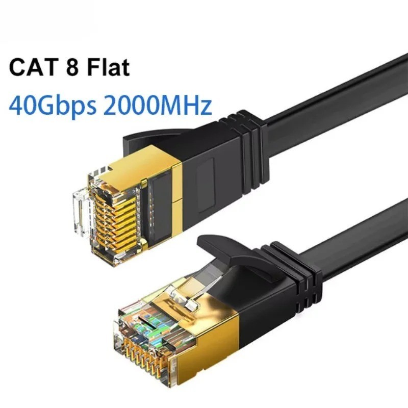 Ethernet Cable RJ45 Cat8 40GBPS Network Gold Super Fast LAN Lead SSTP Patch LOT