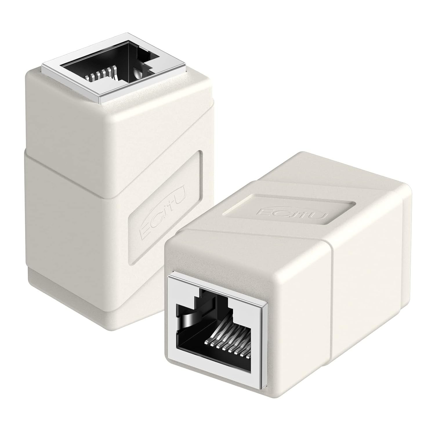 RJ45 Coupler 2-Pack: Female to Female Ethernet Adapters for Reliable Connections