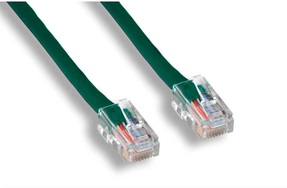 Cat6 550MHz patch cable non-booted 1ft 2ft 3ft 5ft 6ft 7ft 10ft Lot of 1,5,10