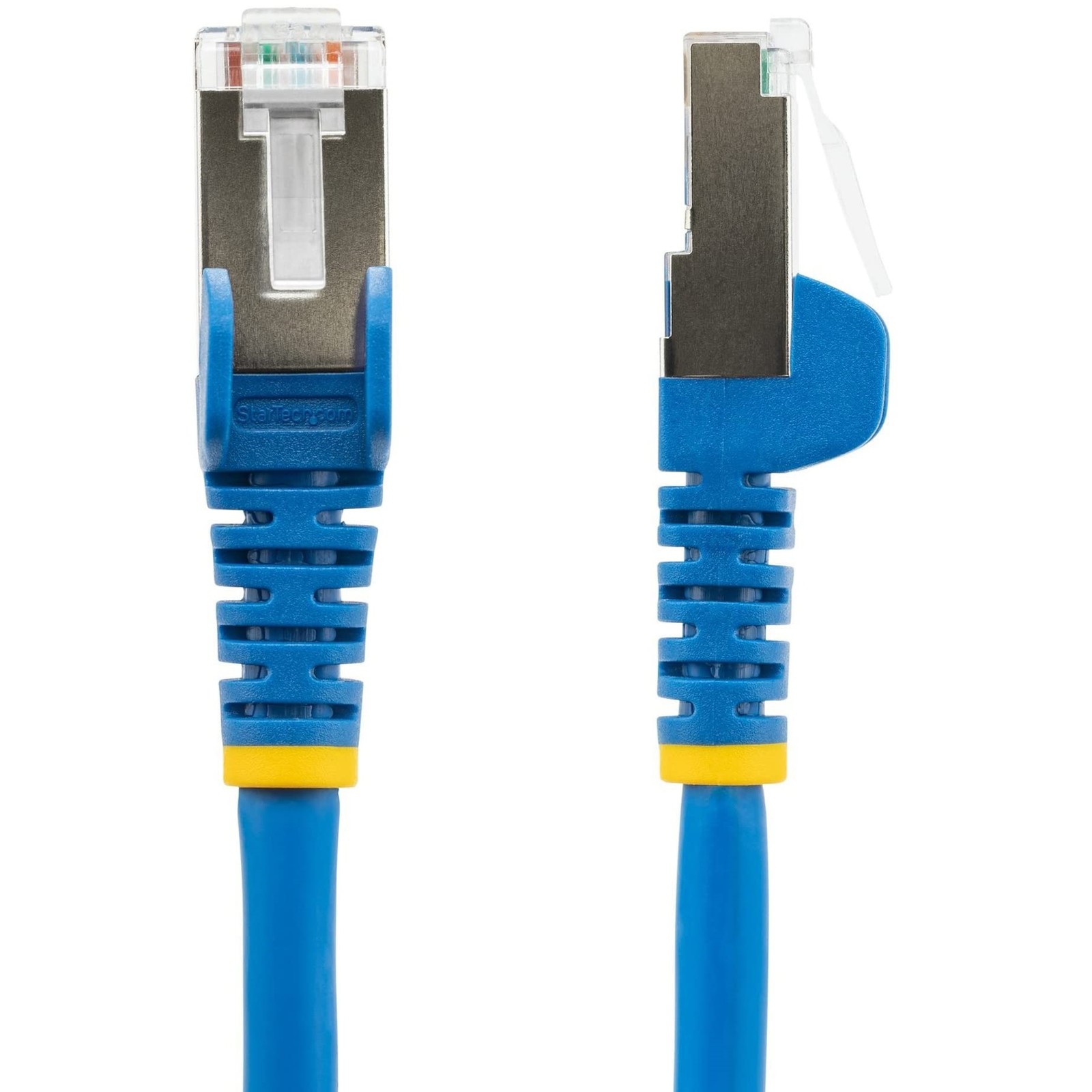 StarTech 15ft CAT6a Snagless S/FTP Ethernet Cable Blue NLBL15FCAT6APATCH