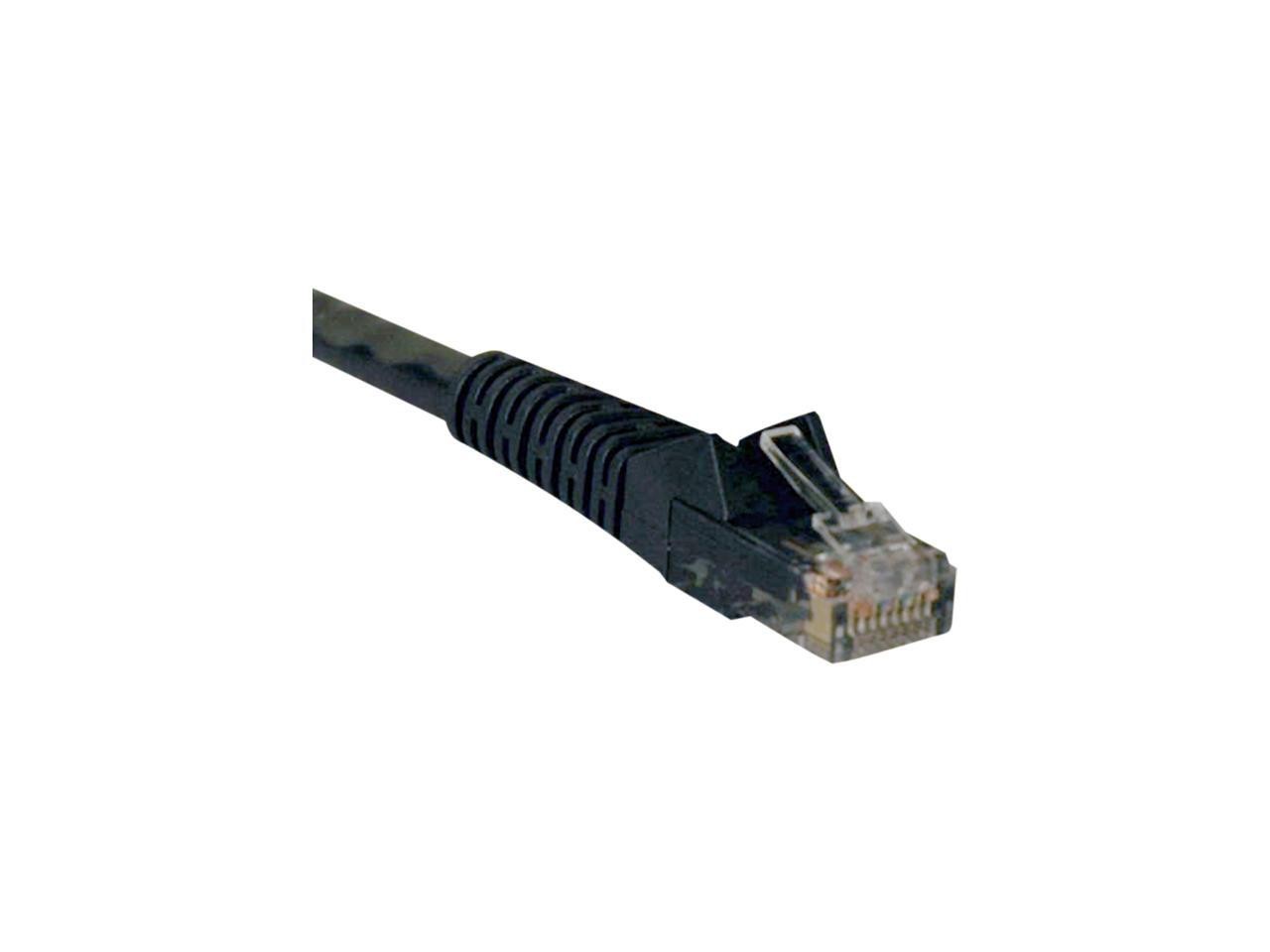 Tripp Lite 6-ft. Cat6 Gigabit Snagless Molded Patch Cable, Black