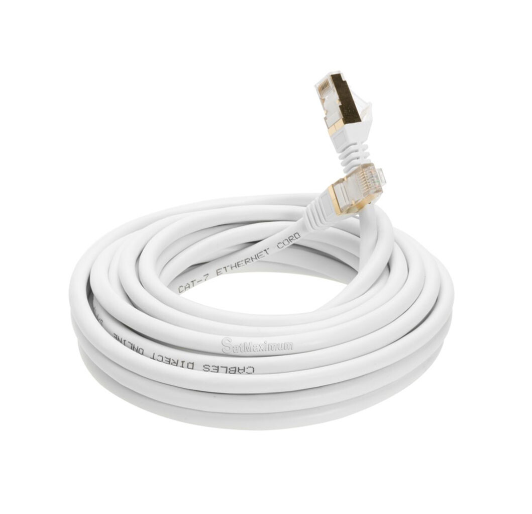 Cat7 S/FTP Ethernet Patch Cord Copper LAN Network Wire 50FT-200FT Multi LOT