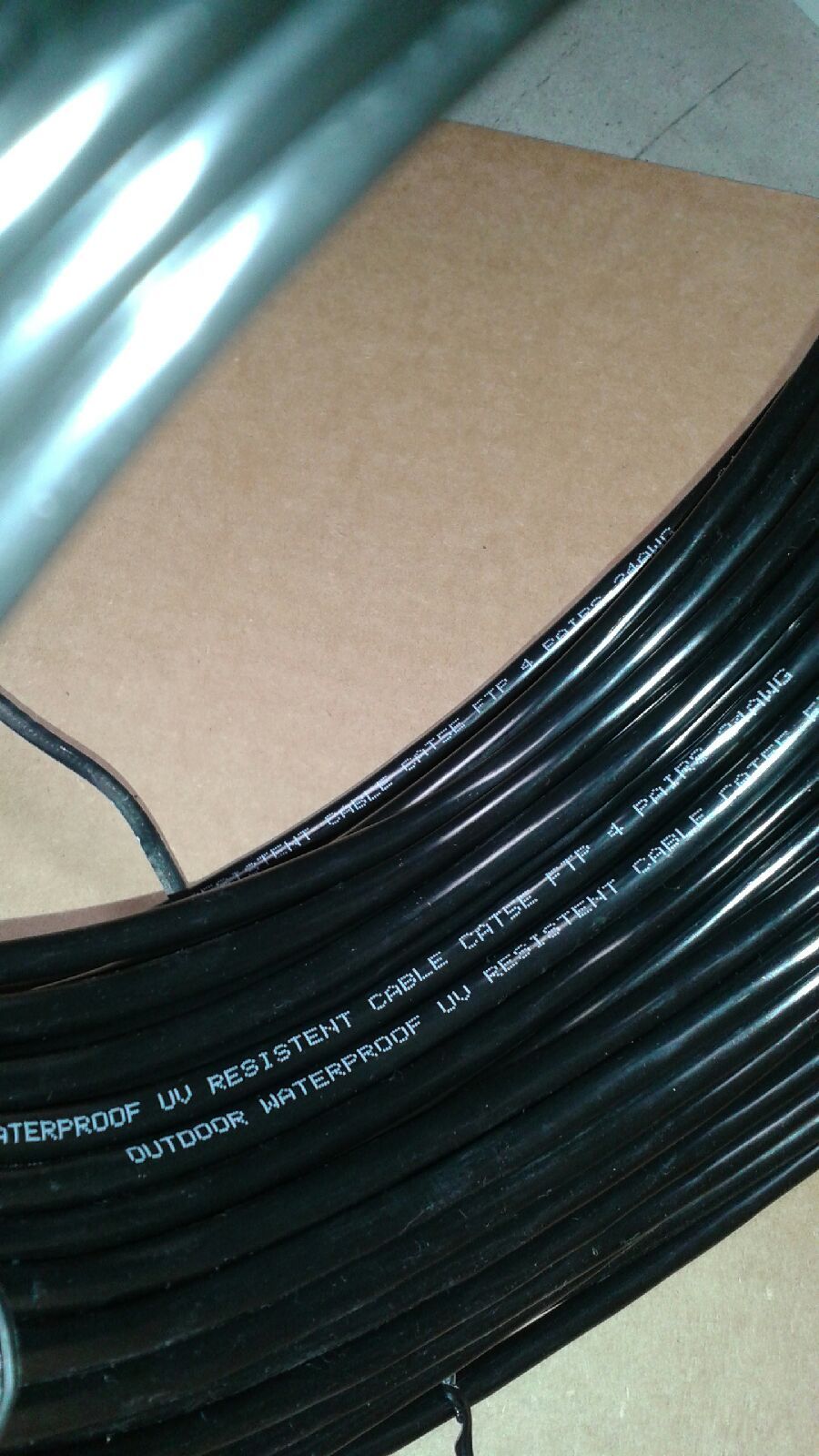 200ft CAT5e SHIELDED Outdoor Indoor Ethernet Cable UV Direct bury RJ45 Cable