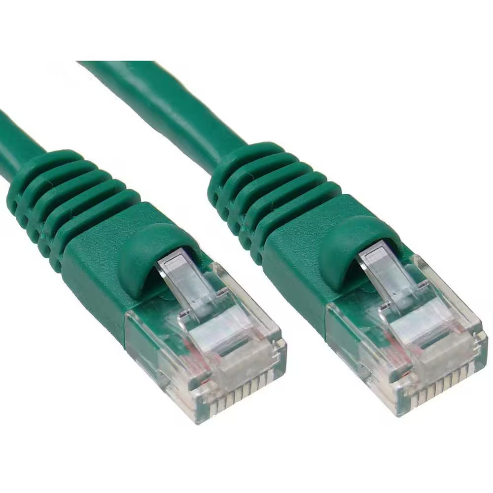15 Ft. Cat6 Snagless Unshielded (UTP) Network Patch Cable, Green