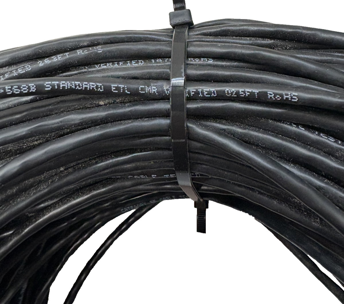 CATEGORY 5E CABLE EIA/TIA 568B 8C 24AWG TESTED TO 350 MHZ 440 FT