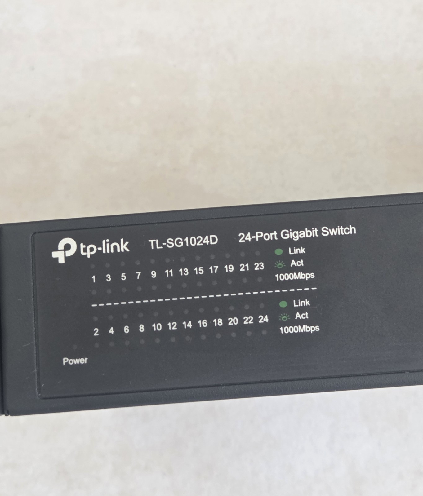 TP LINK TL-SG1024D 24 Port. Ver 9.6