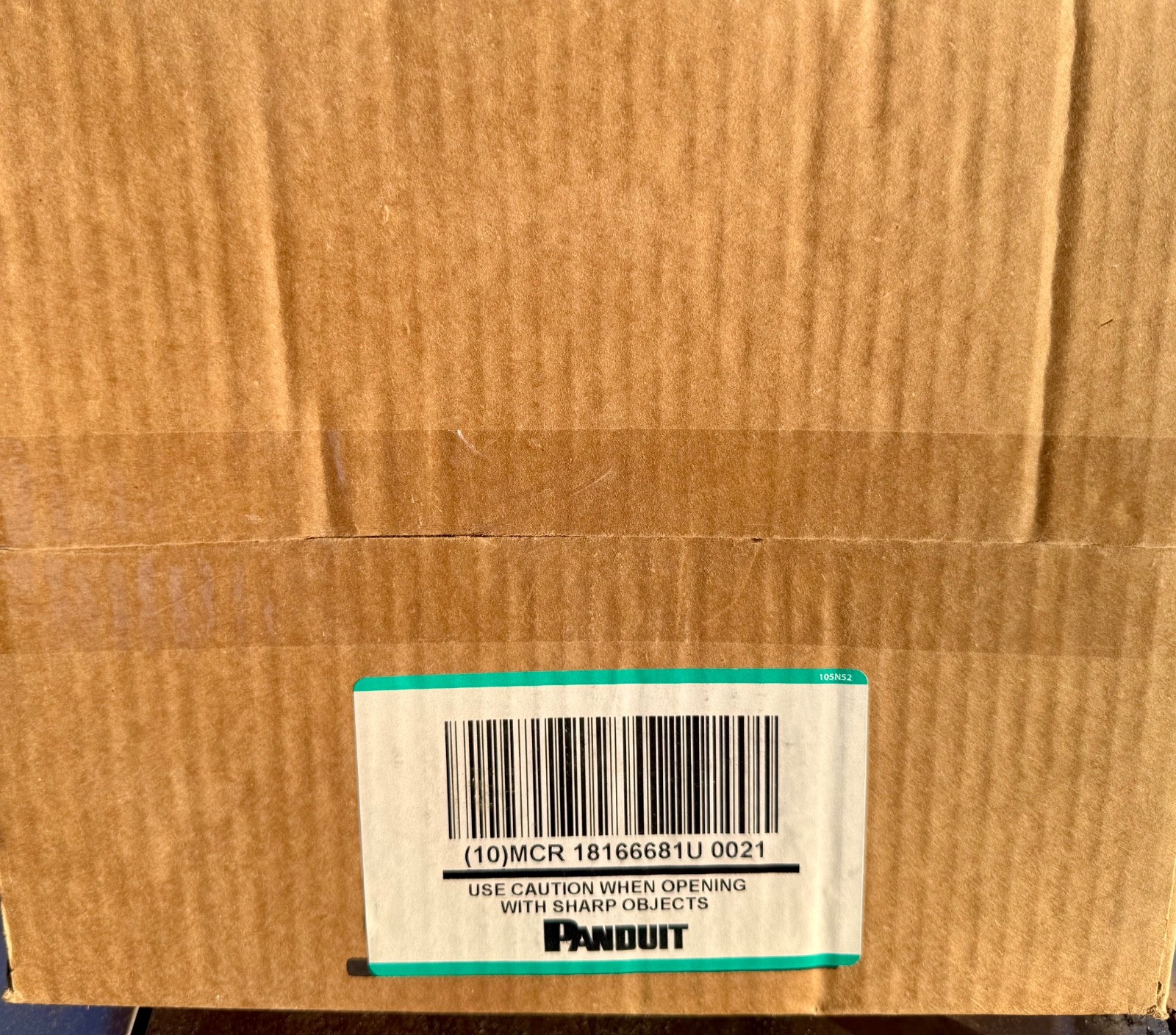3 ft Panduit NK6APC3BU 26 AWG Copper Cat 6A UTP Patch Cord Blue