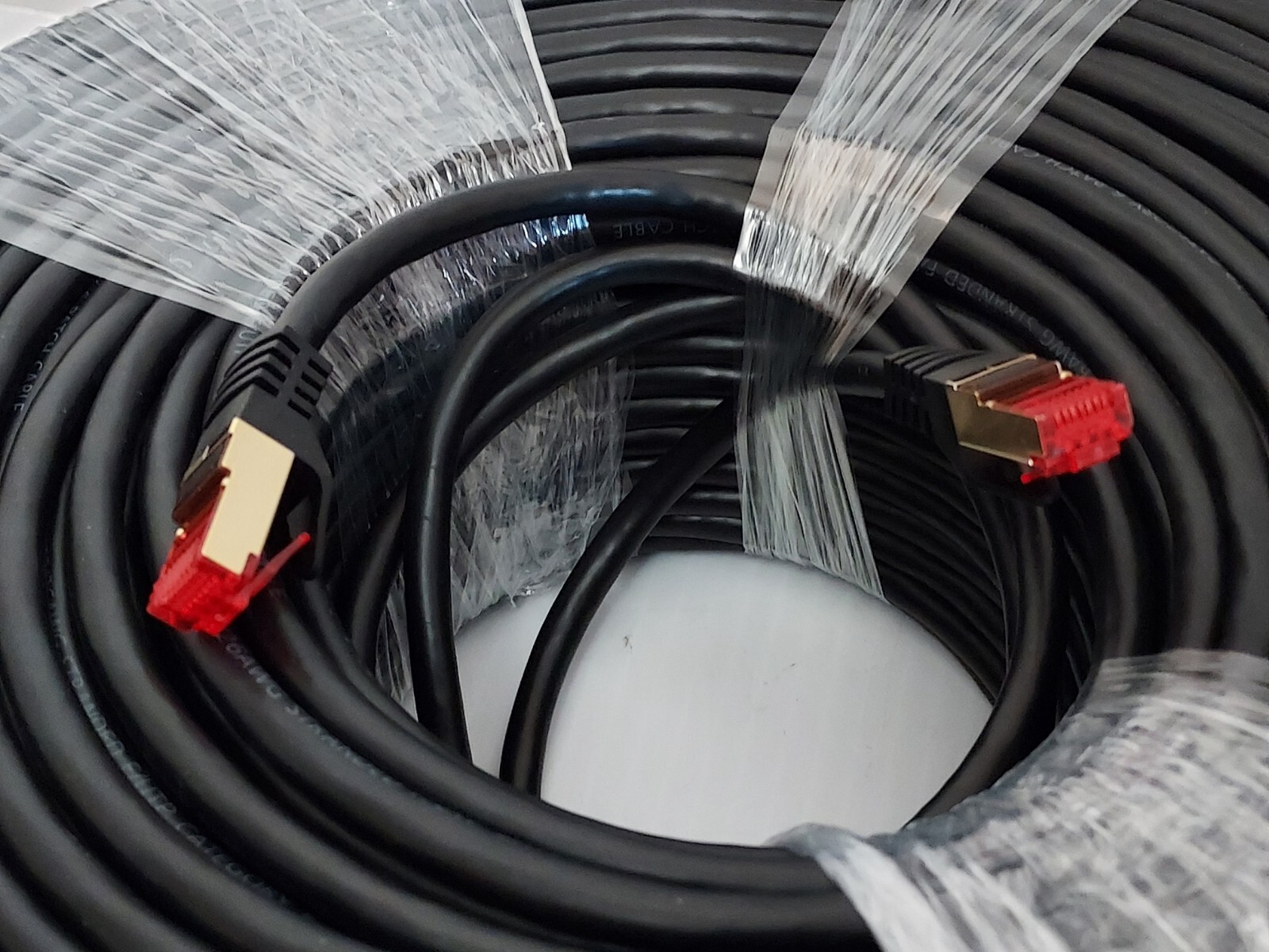 400ft CAT-6 SHIELDED Outdoor Indoor Ethernet Cable 4PR/26AWG