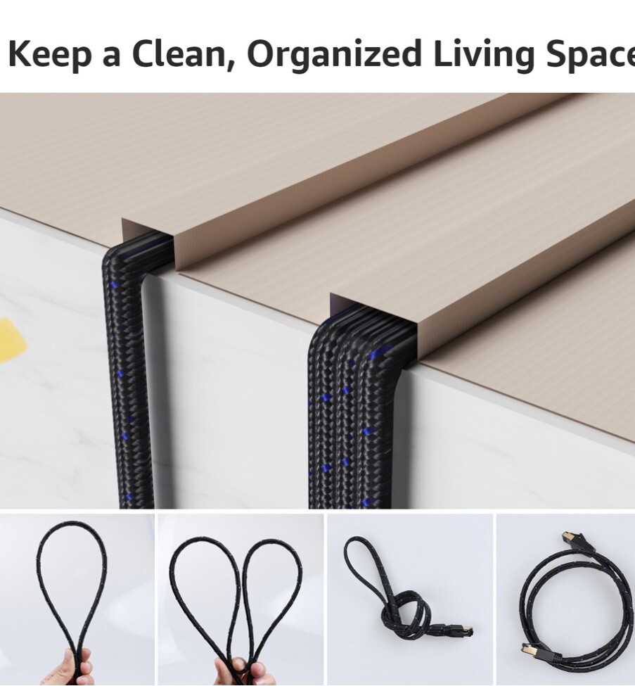 20ft Flat Cat 8 Ethernet Cable Indoor&Outdoor for Modem/Router/Gaming/PC S/FTP