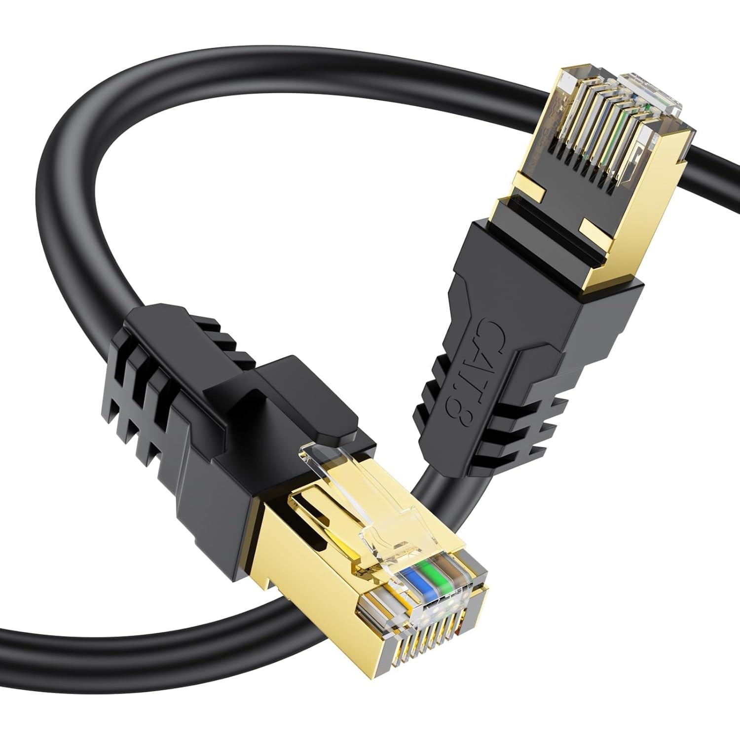Cat 8 Ethernet Cable 3FT 6FT 10FT 20FT 40FT 50FT 100FT 150FT,High Speed 40Gbp…
