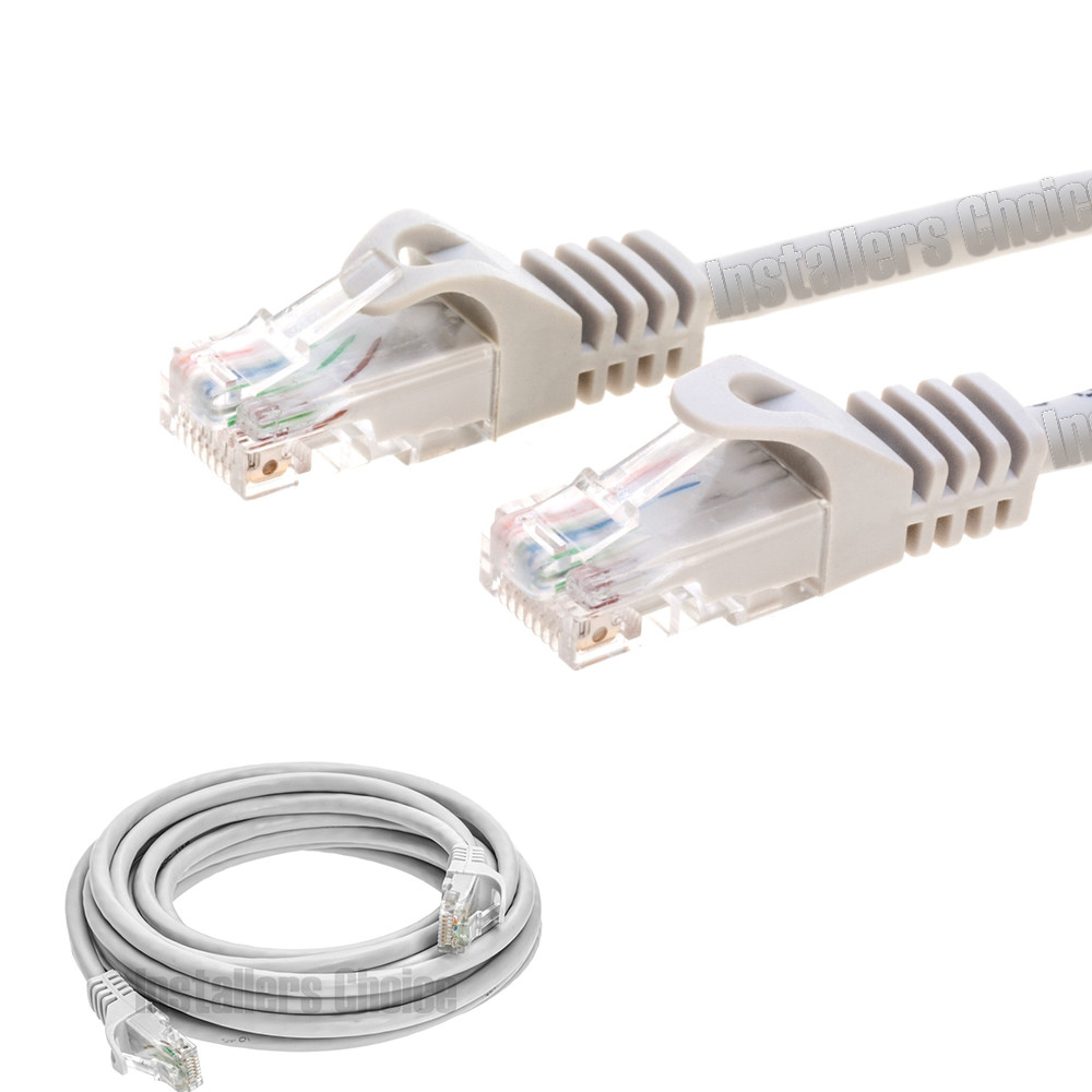 20 ft feet Cat5 Cable CAT5E RJ45 LAN Network Ethernet Router Switch Patch cord