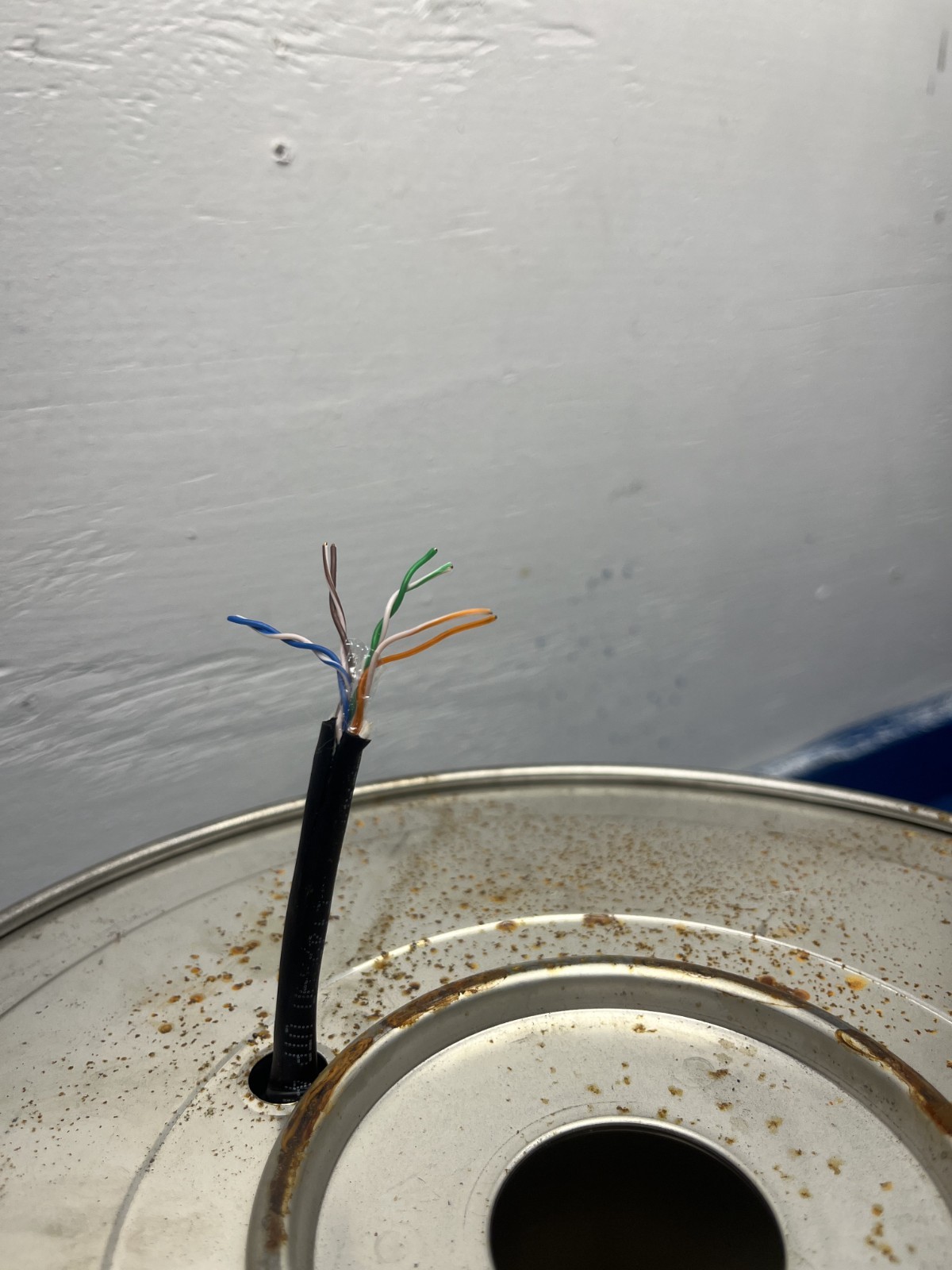 Cat5e 24AWG Solid Direct Burial Outdoor CAT5E Wire 100FT