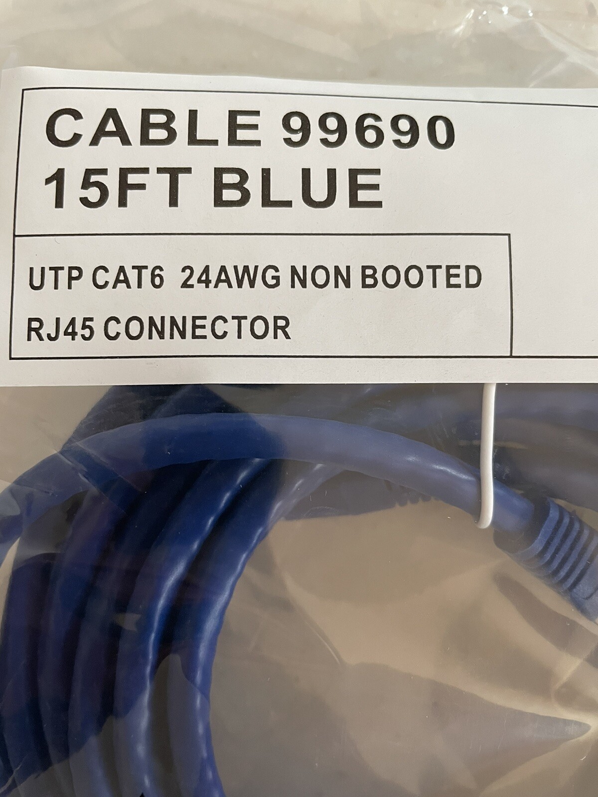 CAT 6 Ethernet Cable Lan Network CAT6 Internet Modem RJ45 Patch Cord 15Foot 15FT