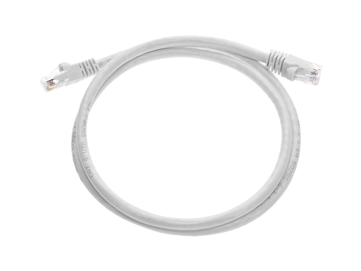 Cat6 Ethernet Patch Cable Network Internet Cord RJ45 Stranded UTP 24AWG 3′ White