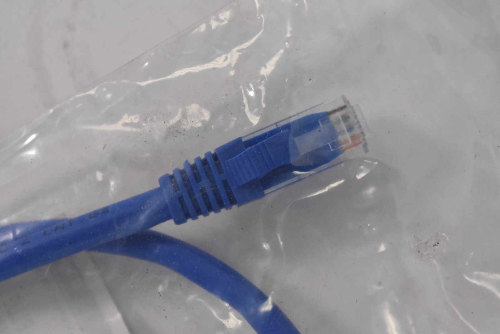 Lot of 5 LeGrand C2G 3′ Cat6A Snagless Blue Network Patch Cables Unshielded UTP