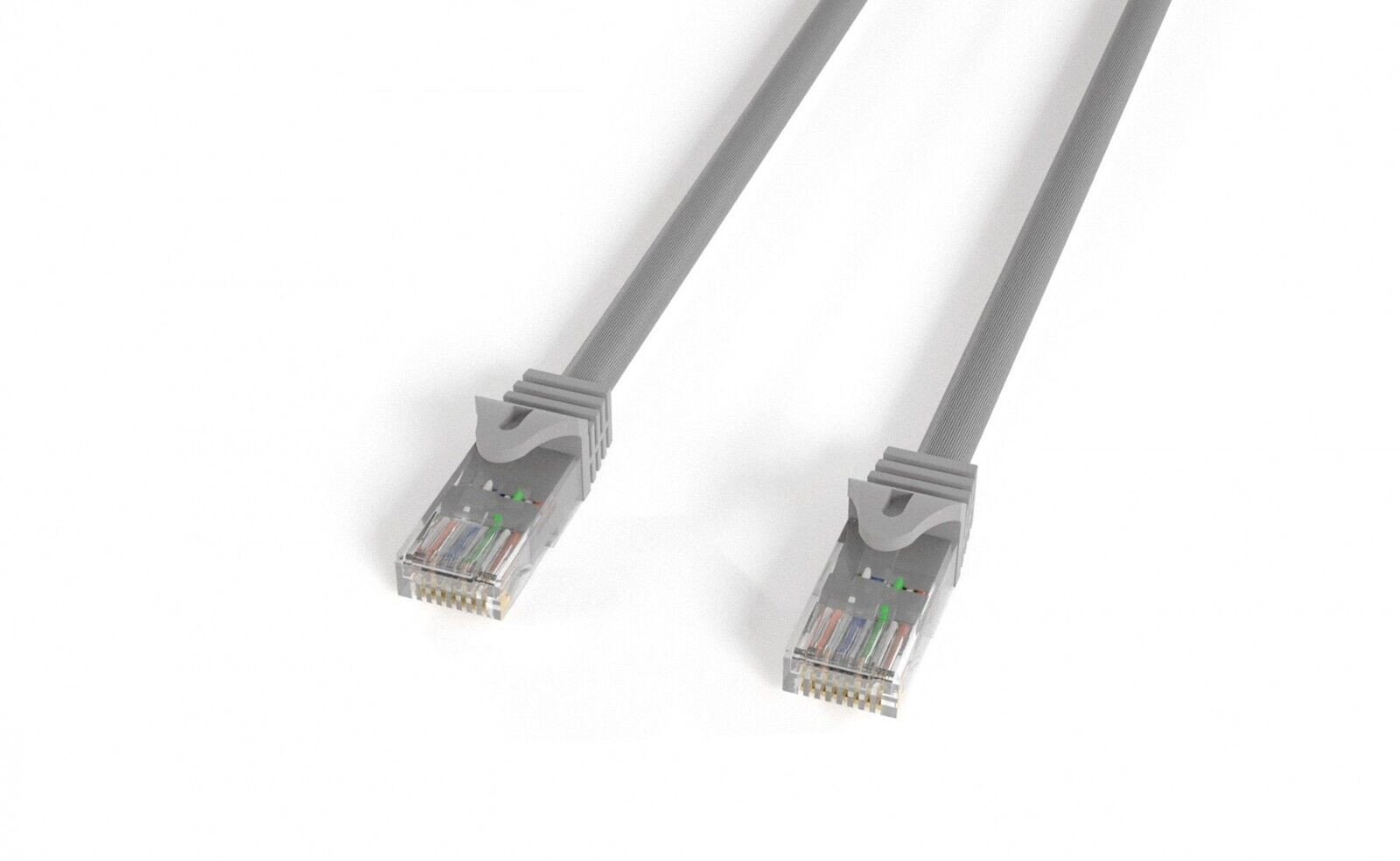 Cat6A 10G UTP patch cable molded 1ft 2ft 3ft 5ft 7ft 10ft 15ft Lot of 1,5,10