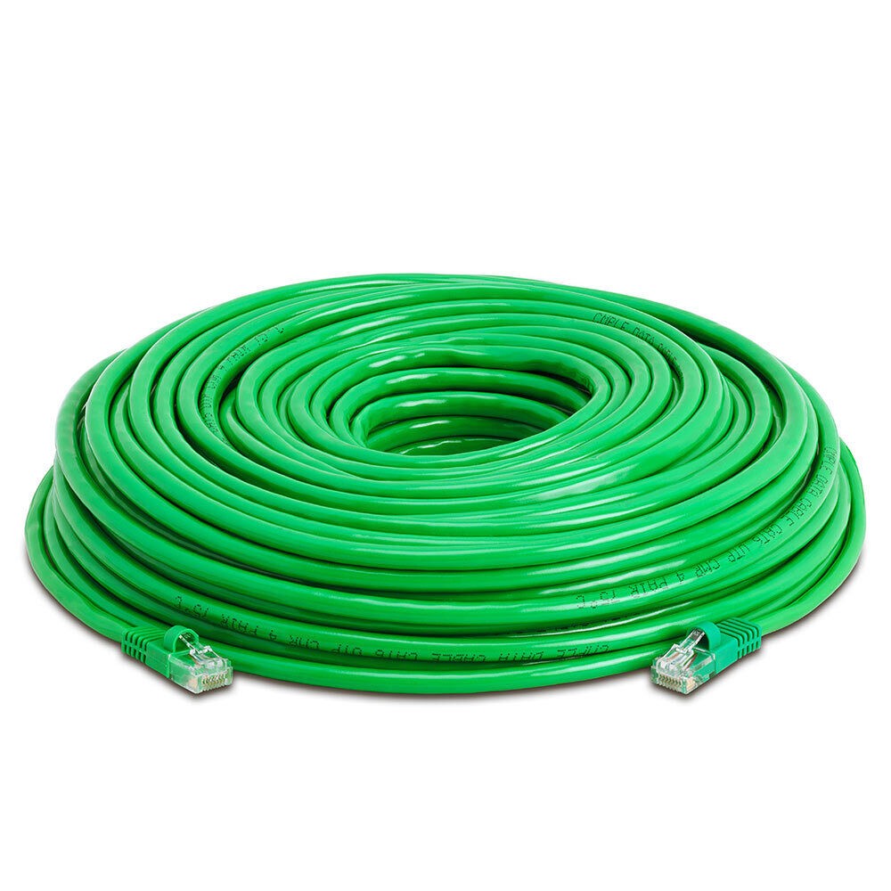 150 FT CAT5e Cable Network Cat5e Patch Cord 8P8C LAN RJ45 Router Ethernet Cable