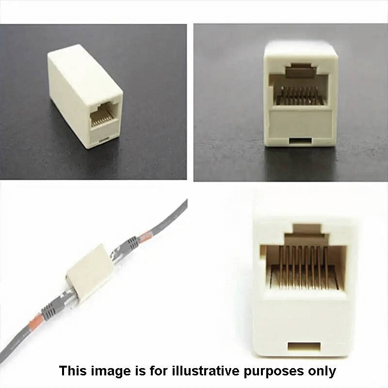 【NEW】RJ45 COUPLER, 3-PACK HIGH-SPEED ETHERNET CABLE EXTENDER CONNECTORS