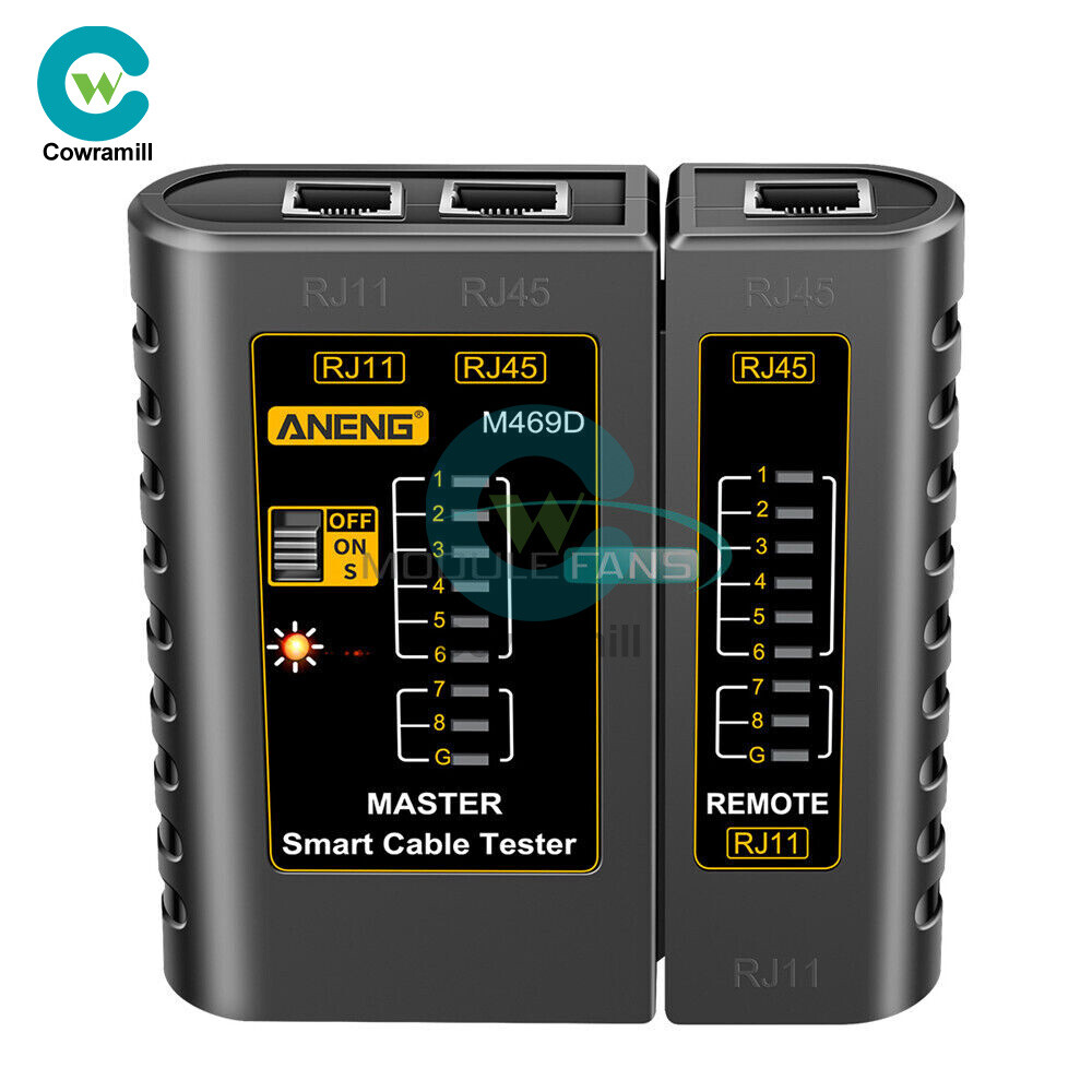 RJ45 Network Cable Lan Tester RJ45 RJ11 RJ12 CAT5 UTP LAN Cable Repair Tool