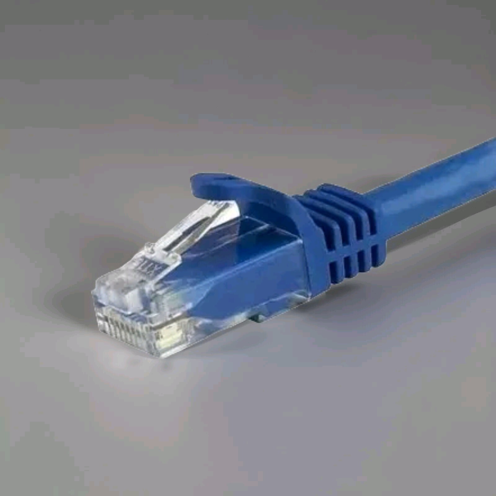 Snagless Cat6 Cat 6 Blue Ethernet 1′ 1 foot ft. Short Cord Patch Cable
