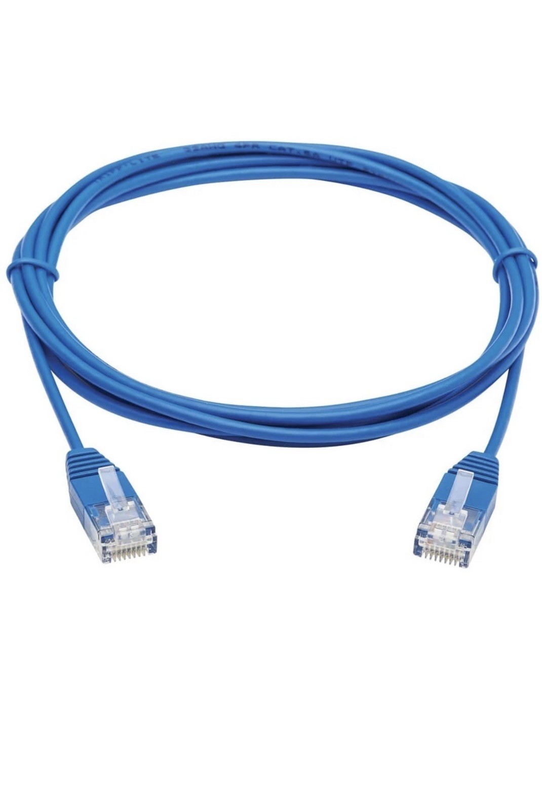 Tripp Lite Cat6a 10G Certified Molded Ultra-Slim UTP Ethernet Cable [RJ45 M/M],