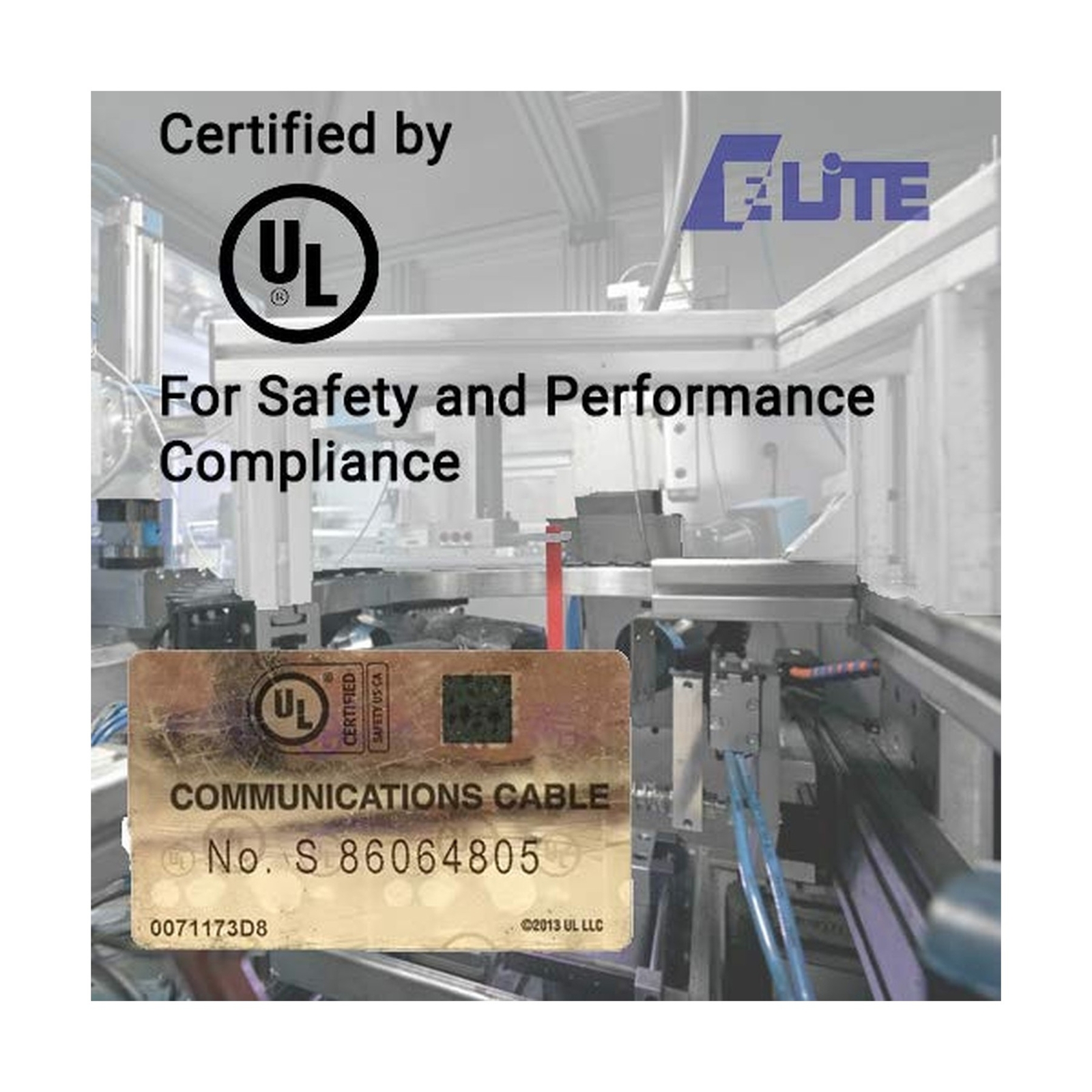 CAT5E Plenum (CMP),1000ft, UTP 24AWG, Solid Pure Copper, 350MHz, UL Certified…