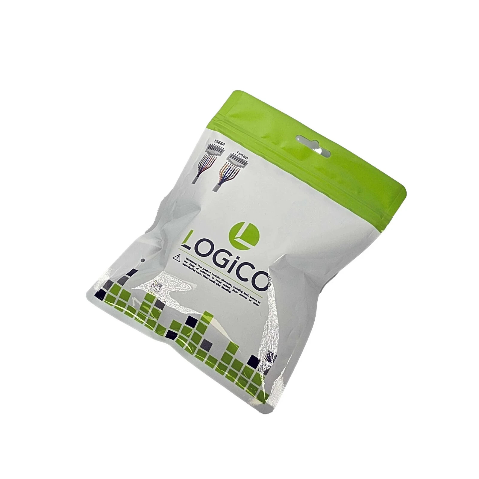Logico CAT6/CAT6A Extra Large RJ45 8P8C Pass Through Modular Plug Shielded Conne